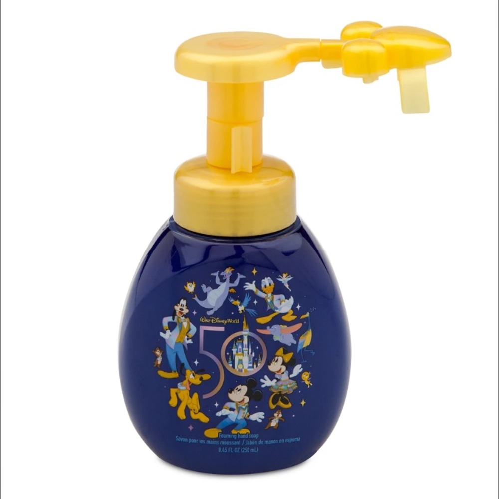 Walt Disney World 50th Anniversary Hand Soap Dispenser